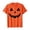 A191 Orange, variant on Glisme Halloween T Shirt For Men Pumpkin Face Graphic Short Sleeve Round Neck Shirt Party Cozy Soft Men Tees Size L Orange