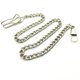 thumbnail image 4 of Collar de Cadena de Mano Giratorio Sunnimix Cadena de Soporte de Reloj de Bolsillo Plata, 4 of 8
