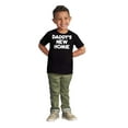 thumbnail image 3 of Cool Daddy's New Homie Fathers Day Toddler Boy Girl T Shirt Infant Toddler Brisco Brands 12M, 3 of 6
