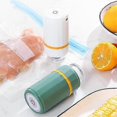 thumbnail image 4 of Mini Size Vacuum Sealer with Reusable Bags Low Noise Strong Suction Rechargeable Portable Food Saver Handheld Vacuum Sealergreen, 4 of 4