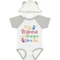 thumbnail image 3 of Inktastic Gramma and Grampa Love Me Boys or Girls Baby Bodysuit, 3 of 5