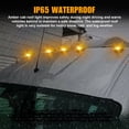 thumbnail image 4 of 5Pcs Amber LED Roof Top Truck SUV Cab Marker Running Clearance Lights Set Kit For Ford F150 F250 F350 For 4x4 Off-Road SUV, 4 of 8