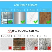 Transparent Window Weather Sealing Tape 2 Inch x 33 FT Weather Stripping Residue-Free Clear Window Insulation Caulk Tape for Shower Glass Gaps and Clear Tape Doors Windows Windproof Tape