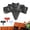 10PCS-Black, variant on Plastic Garden Retaining Fence, 2026 New Imitation Stone Garden Retaining Fence, No Dig Interlocking Landscape Edging with Stakes, Decorative Lawn Border for Flower Beds, Yard