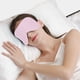 thumbnail image 4 of Xihbxyly Antifaz de Seda para Dormir, con Correa Ajustable para Los Ojos, Ligero y Suave, Ideal para Viajes, Bloquea La Luz y Te Permite Relajarte En Cualquier Momento y Lugar. Perfecto para Viajes E, 4 of 7