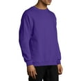 thumbnail image 4 of Hanes Men's and Big Men's Ecosmart Fleece Sweatshirt, up to Size 5XL, 4 of 6