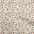 thumbnail image 1 of oneOone Coton Popeline Brun Tissu Robe Tissu Tissu Imprimé par la Cour 56 Pouces de Large, 1 of 5