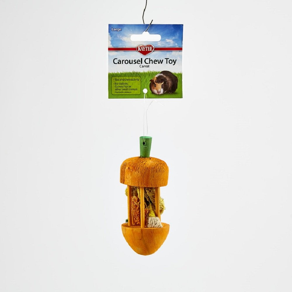 Kaytee Carousel Chew Toy Carrot -Large