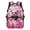 Cherry Blossom Panda Print, variant on Uorisanigo Pink Axolotl School Backpack for Boys Girls 6-12 Large Capacity Casual Daypack with Adjustable Padded Straps for School Travel and Sports