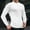 White 20214, variant on OWMEOT Men's Waffle Sweatshirts Muscle Long Sleeve T-Shirt Crew Neck Workout Bodybuilding Casual Pullover Shirts