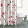 thumbnail image 5 of Waterproof Pioneer Shower Curtain 72x84 Inch Polyester Unique Cute Floral Shower Curtain for Bathroom Hotel Home Decor with 12 Plastic Hooks, 5 of 5