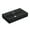 Gloss Black, variant on Quattro 70.01 Wall Mount/Vessel Bathroom Sink in Ceramic White with One Faucet Hole