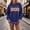 10# Dark Blue, variant on Women Polka Dot Mockneck Sweatshirt Preppy Oversized Graphic Loose Sweatshirt Y2k Long Sleeve Pullover Top 2XL