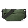 thumbnail image 1 of Riñonera impermeable, bandolera deportiva, plegable, ligera, de nailon, para viajes, informal, con monedero adicional para adultos y adolescentes, 1 of 6
