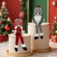 thumbnail image 1 of Adornos Navideños para Fiestas: Enano Sin Rostro, Muñeco de Rudolph, Anciano Sin Rostro, Rojo y Gris | Muñeco Decorativo de Tela Gris, 12 X 7 X 35 Cm | Idea de Regalo Navideño, 1 of 6