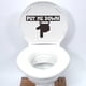 thumbnail image 4 of 2x Etiqueta Engomada Etiqueta Engomada 3D Etiqueta Engomada Del Asiento Del Inodoro Tapa Del Inodoro Tapa Del Inodoro Tapa Del Inodoro, Pon Gloria Etiqueta engomada de la puerta de la pared del baño, 4 of 5