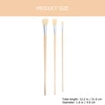 thumbnail image 2 of 3pcs Convenient Painting Brush Handheld Fan-shaped Brushes Professional Artist Brushes, 2 of 7