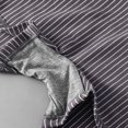 thumbnail image 7 of Asxite Mens Pajamas Shorts Striped Soft Breathable Elastic Embossed Waistband Solid Sleepwear, 7 of 7