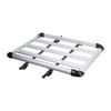 Aluminum Silver Car Roof Cargo Carrier Luggage Basket Rack Top w/Crossbars Brand New