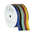 thumbnail image 3 of Offray Ribbon, Century Blue 3/8 inch Grosgrain Polyester Ribbon, 18 feet, 3 of 5