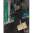 thumbnail image 3 of Pierre-Auguste Renoir 20x24 Black Modern Framed Museum Art Print Titled - The Milliner (1877), 3 of 5