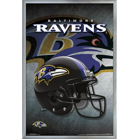 NFL Baltimore Ravens – Helmet 16 Wall Poster 22.375 x 34 Framed NFL Baltimore Ravens – Helmet 16 Wall Poster 22.375 x 34 Framed
