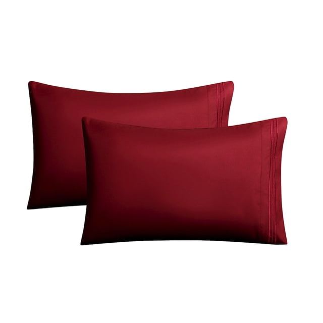 SIYTUAU Envelope Style Pillowcases Set Of 2 Summer Velvet Bedding For Dormitory And Room Soft Hair Friendly 20X26 Inch