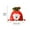 RD,D, variant on Christmas Decorations Christmas Portable Bag Christmas Children Candy Bag Gift Bag Decoration Blessing Bag RD