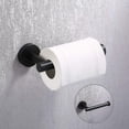 thumbnail image 4 of Portarrollos de papel higiénico de acero inoxidable, dispensador de portarrollos de papel higiénico, 4 of 5