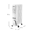 thumbnail image 3 of Calefactor de Aceite Atvio Oleoeléctrico 1500 W Blanco, 3 of 3