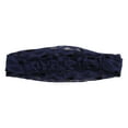 thumbnail image 3 of Unique Bargains 1 Pc Headband Polka Dot Lace Wide Hairband for Women Navy Blue, 3 of 5