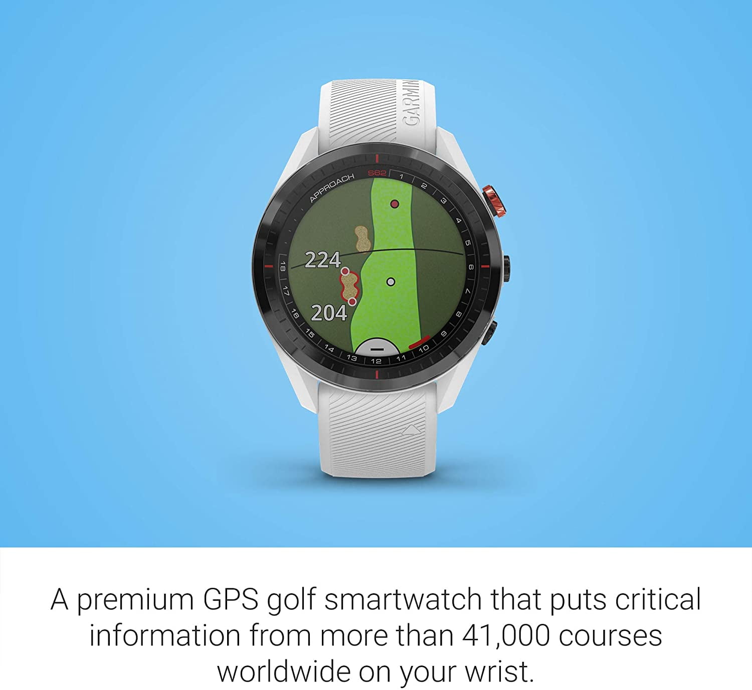 Garmin - Brandclub - Garmin Approach S62 GPS Golf Watch Garmin - Brandclub - Garmin Approach S62 GPS Golf Watch