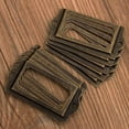 thumbnail image 4 of SHAR Bronze Rétro Vintage Métal Nom Tag Cadre - Lot de 30 (70 x 33mm), 4 of 5
