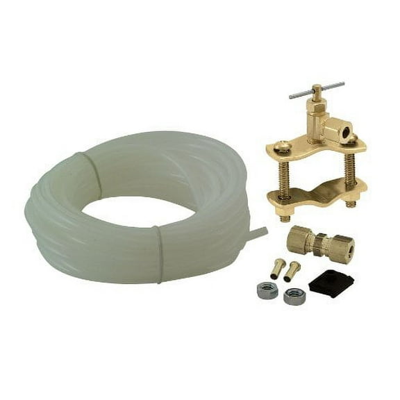 Unvert Usa Universal polyethylene tubing ice maker / humidifier installation kit, " x 25' easy to install,