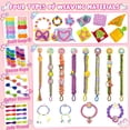 thumbnail image 4 of Kit Nicella para hacer pulseras Friendship, 400 unidades, para niñas de 6 a 12 años, 4 of 9