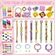 thumbnail image 4 of Kit Nicella para hacer pulseras Friendship, 400 unidades, para niñas de 6 a 12 años, 4 of 9