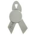 thumbnail image 3 of PinMart's Purple Awareness Ribbon Magnetic Enamel Lapel Pin Jewelry, 3 of 3