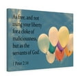 thumbnail image 4 of Scripture Walls  Servants of God 1 Peter 2:16 Bible Verse Canvas Christian Wall Art Ready to Hang Unframed, 4 of 9