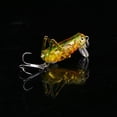 thumbnail image 1 of 5 Señuelos De Pesca De 4 Cm, Cebo Duro De Saltamontes Artificial # 2, Material ABS, Anzuelos Triples Realistas, Pesca En Agua Superior Para Peces De Boca Pequeña, 1 of 7