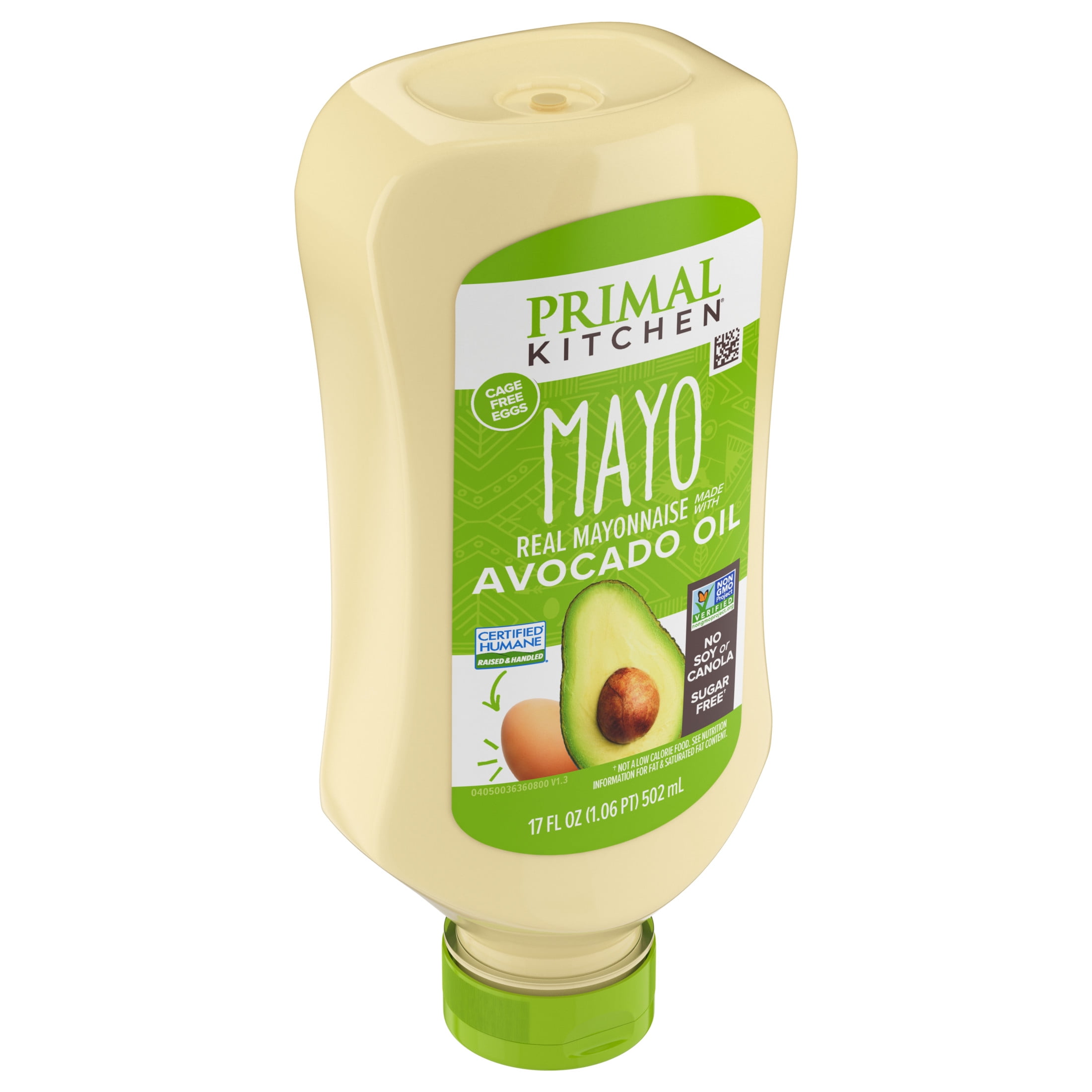 (6 pack) Primal Kitchen Squeeze Mayo Made with Avocado Oil 17 oz