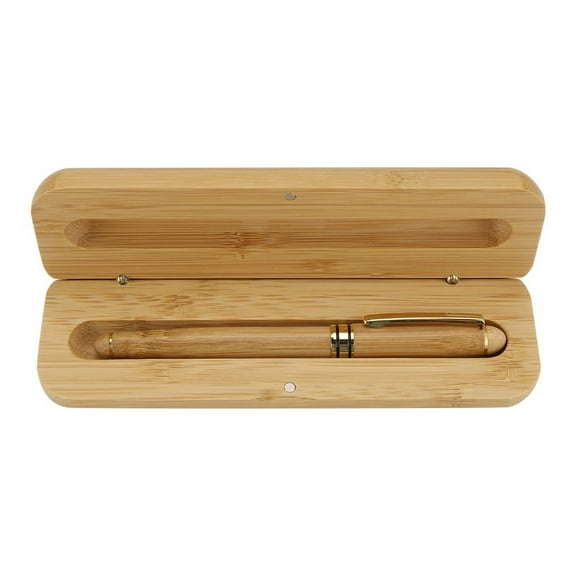 Vintage Elegant Bamboo Fountain Pen With Box For Business Gifts Luxury Office Writing xwm25