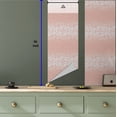 thumbnail image 5 of Ambesonne Botanic Abstract Peel & Stick Wallpaper for Home, Leaves Paint Print, 13"x36", Blush Rose Pale Eggshell, 5 of 5