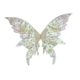 thumbnail image 3 of Alas de hada para mujeres adultas, juego de rol, disfraz de alas de mariposa para fiestas temáticas Oro, 3 of 9