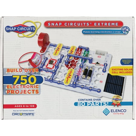 Snap Circuits® Extreme SC750 | Electronic Science Kit | 750 Project STEM Educational Toy | Ages 8+