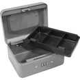 thumbnail image 2 of Barska Cash Box 6 Compartments Gray (CB11782), 2 of 6