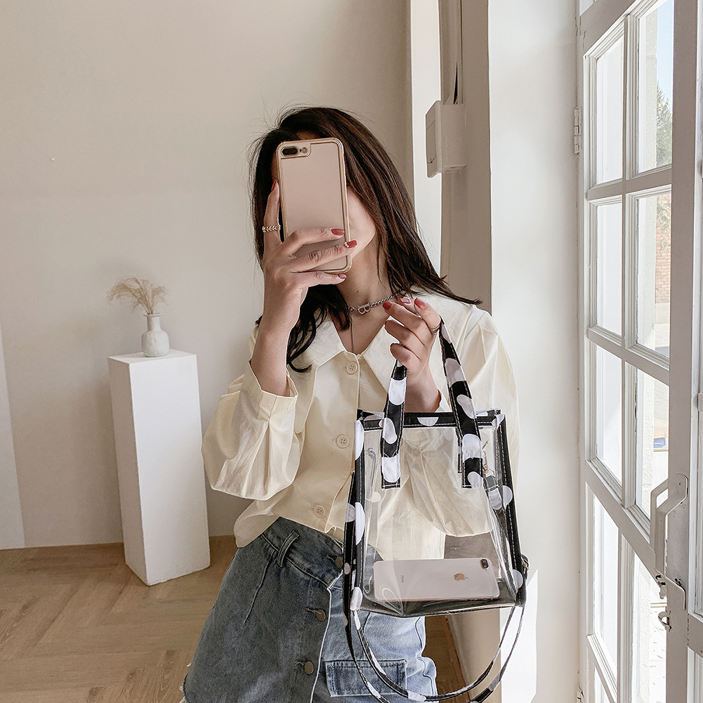 cow print mini purse