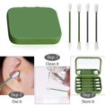thumbnail image 3 of 8 Count Reusable Silicone Q Tip Cotton Swabs(2 Pack, Green Grey), 3 of 5