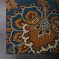 thumbnail image 5 of Rugsotic Carpets Hand Tufted Wool Eco-Friendly Area Rugs - 9'x12', Rectangle, Blue, Modern Contemporary Design, High Pile Handmade Anti Skid Rugs for Living Room, Bed Room (K00151), 5 of 9