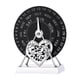 thumbnail image 1 of Accesorios de escritorio de calendario perpetuo reutilizables decorativos versátiles de metal, manual Astilla negra, 1 of 9