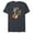 Navy Heather, variant on Disney PIXAR Lightyear Sox - Short Sleeve Blended T-Shirt for Adults - Customized-Black